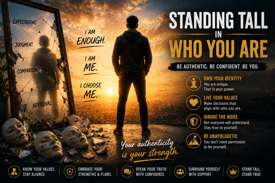 Standing Tall on Who you are featured image