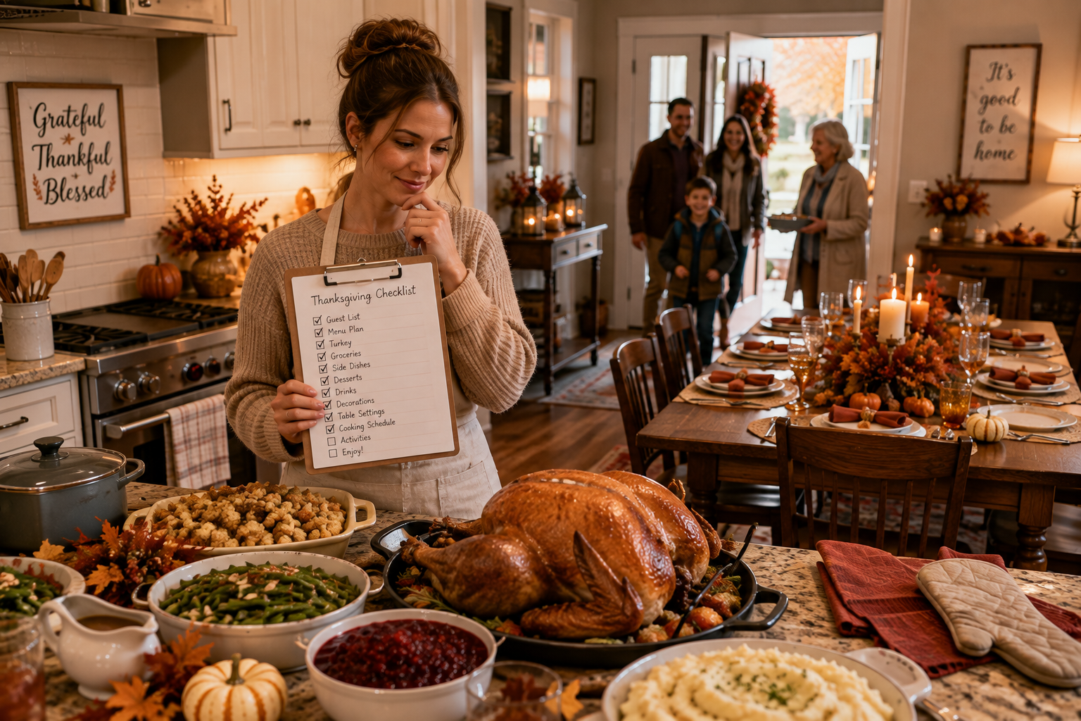 How to Host Thanksgiving for the First Time first-time-thanksgiving-host-featured-image