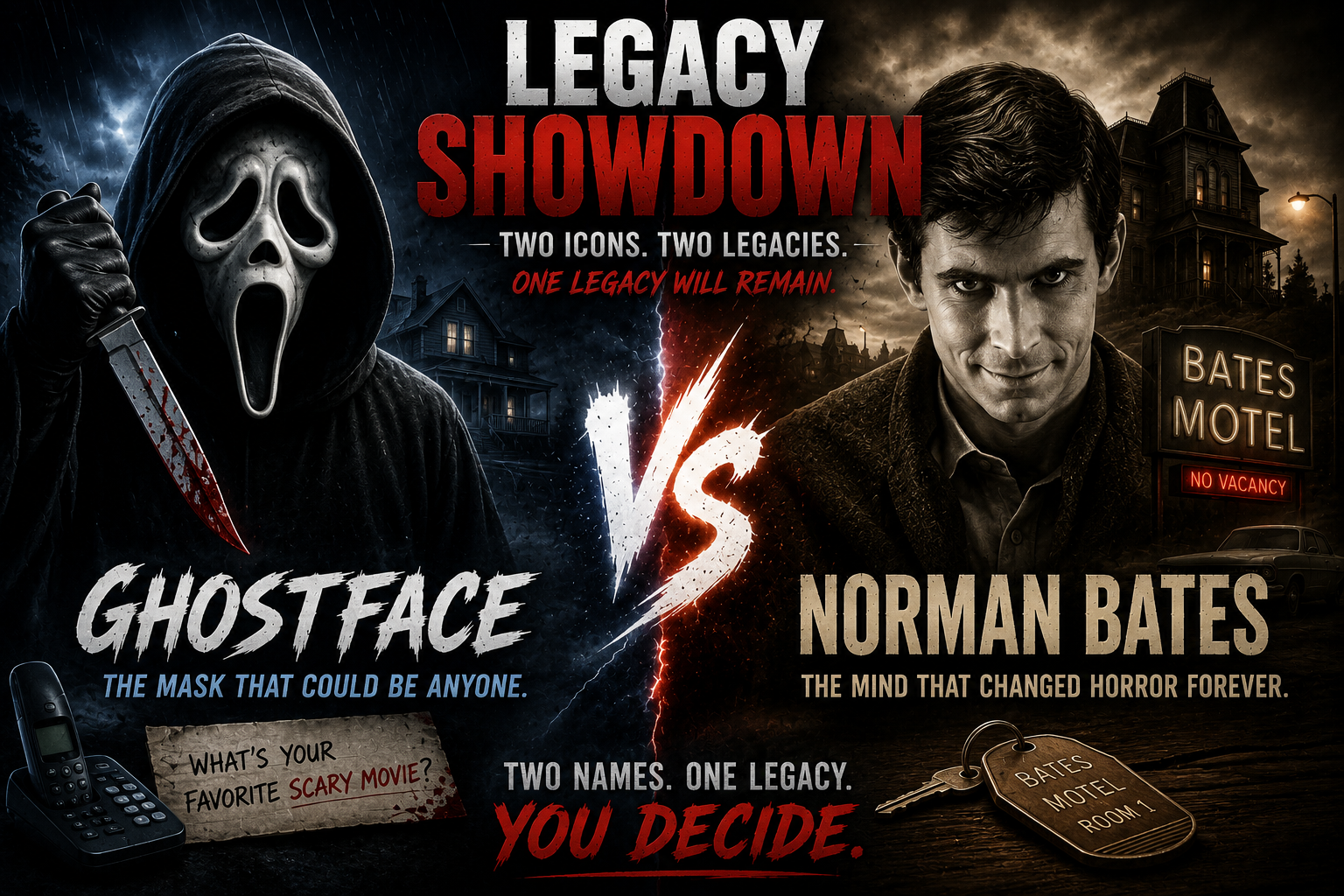 Ghostface vs. Norman Bates Featured Image